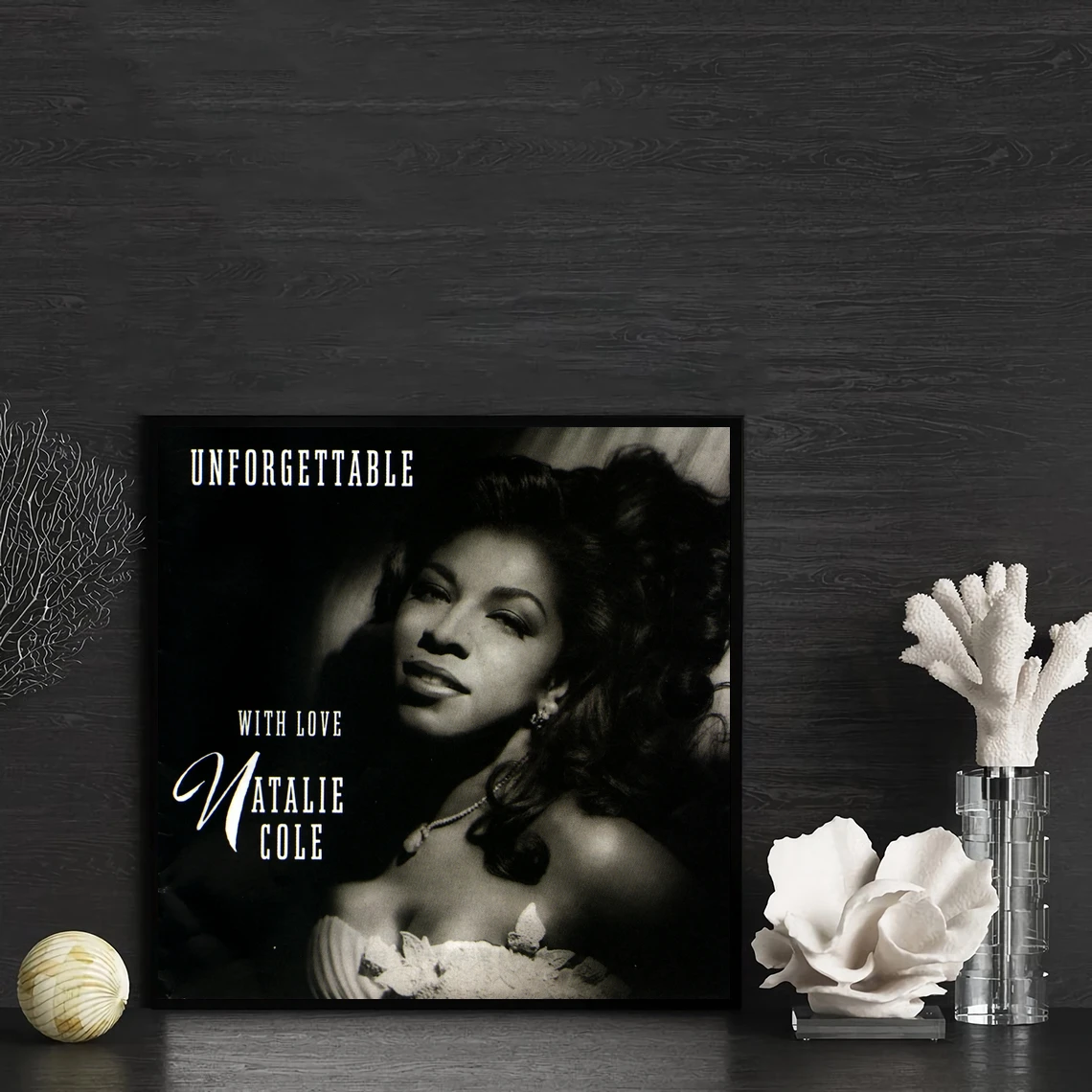 Natalie Cole Unforgettable With Love Music Album Poster Canvas Art Print Home Decoration Wall Painting (No Frame)