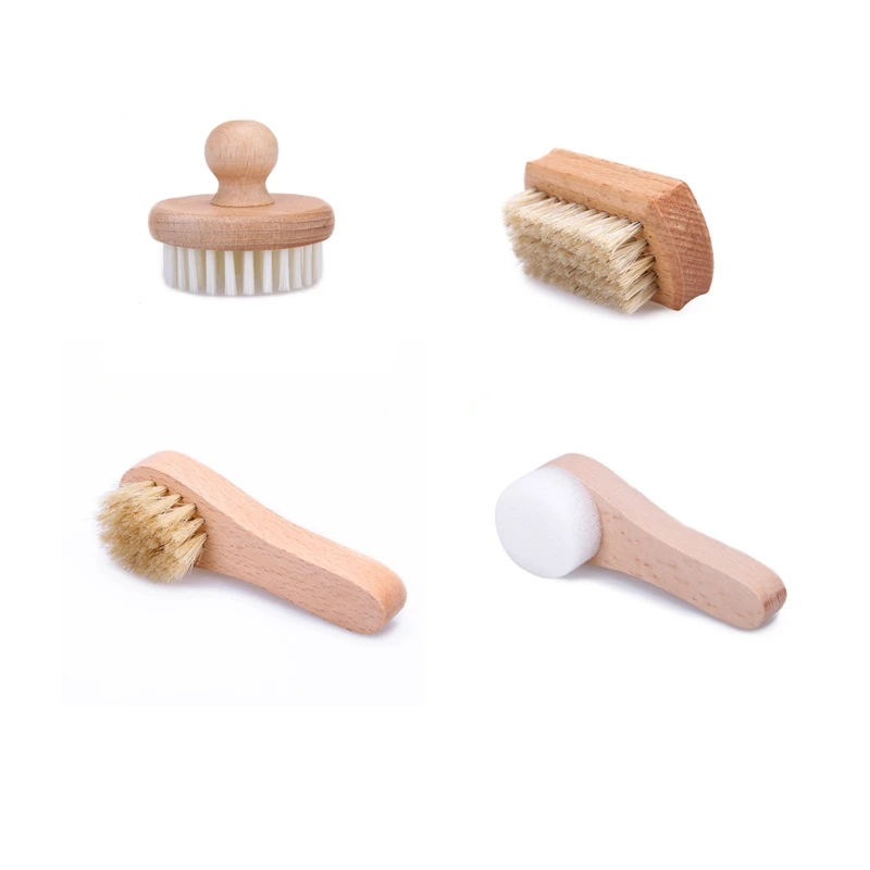 Montessori Practical Life Materials Kids Small Brushes for Nails/ Shoes/ Table Cleaning Works Early Childhood Education Game