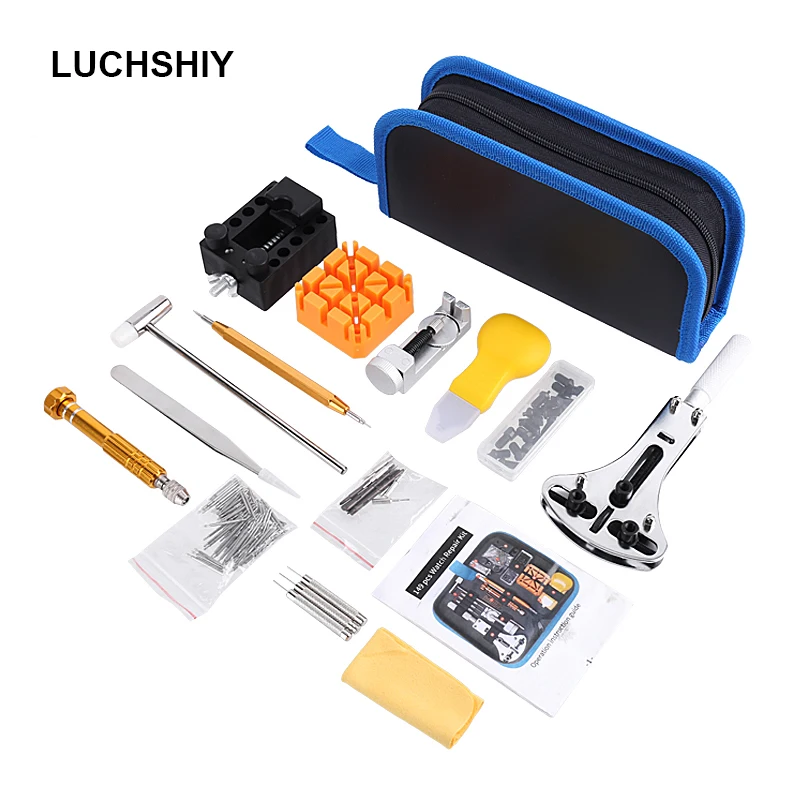 Watch Repair Tool Kit Watch Link Pin Remover Opener Spring Bar Remover Watch Battery Replacement Watchmaker Tools Set Hand Tool