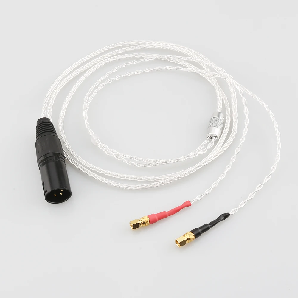 

Headphone Upgrade Cable Replacement for He-5 He-6 He-400 He-500 He560 Headphone, 4-pin XLR Balanced Male, Audio Upgrade Cable