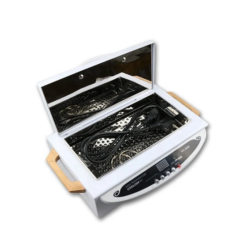 Nail Sterilizer Carbinet Advanced Version Manicure Beauty Salon High Temperature Disinfection With LCD ForUsing Nail Tool