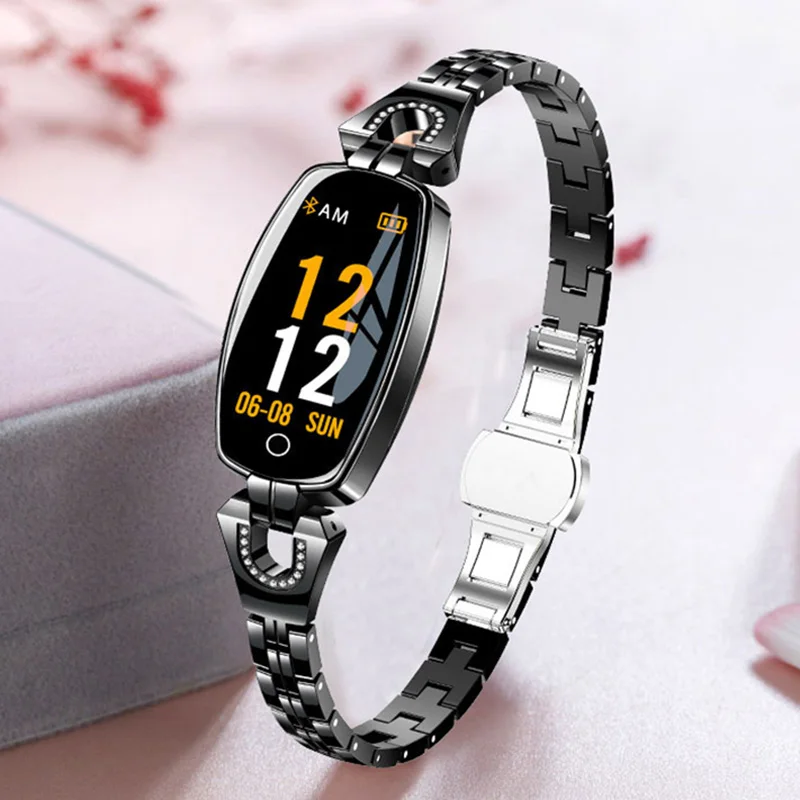 Women Smart Watch Fitness Heart Rate Blood Pressure Sleep Monitor Waterproof Wristband ND998