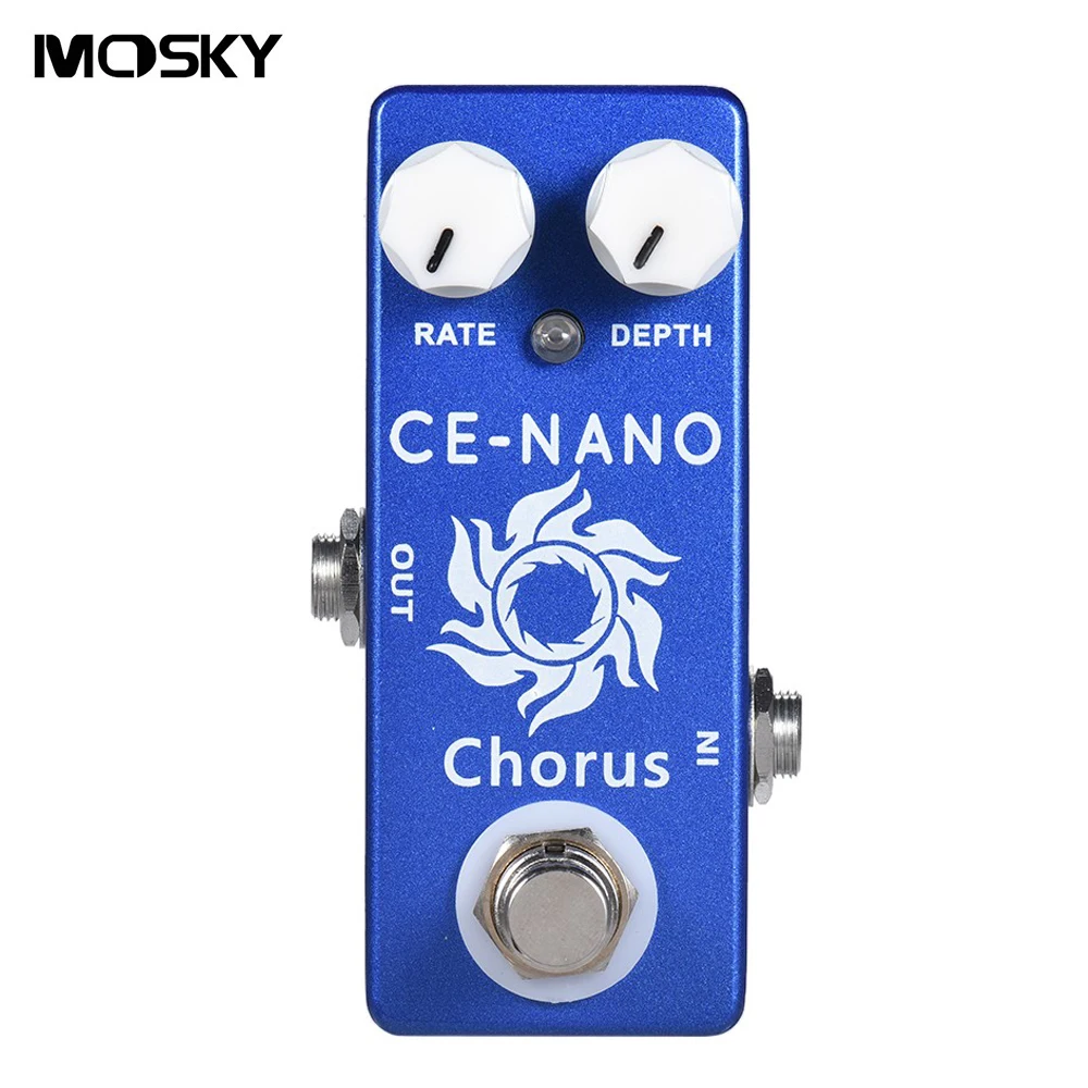 

Mosky Ce-Nano Chorus Guitar Effect Pedal Fuzz Synthesizer Pedal Reverb Effector Electric Guitar Accessories