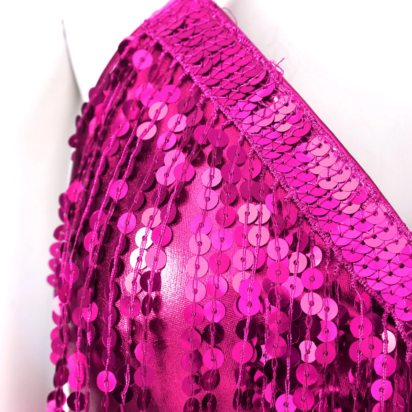 Womens Belly Dance Bra Top Costumes Sequins Tassel Indian Belly Dancing Halter Vest Bra Nightclub Rave Dance Performance Top