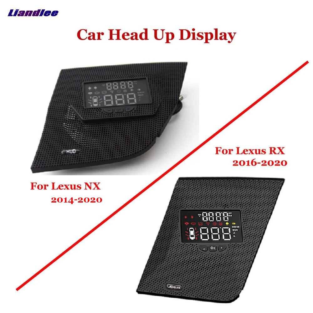 For Lexus RX  2016-2023 Car Head Up Display HUD Safe Windshield Projector Electronic Accessories