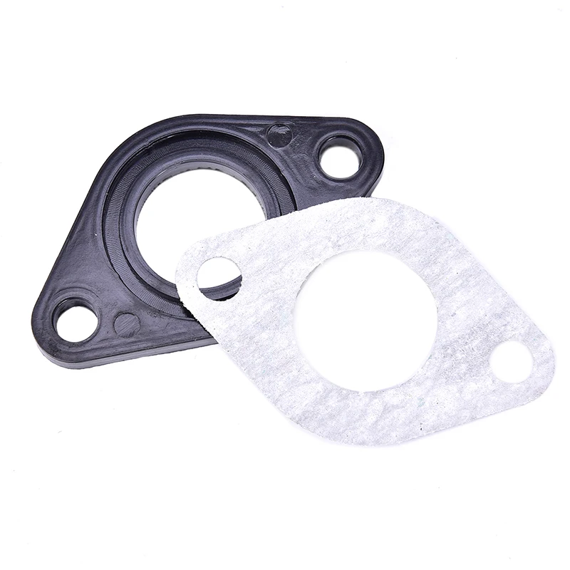 Bike Carburetor Carb Manifold Intake Pipe Gasket Spacer Seal 19mm Plastic High quality Very Durable For Pit Dirt 110cc 125cc