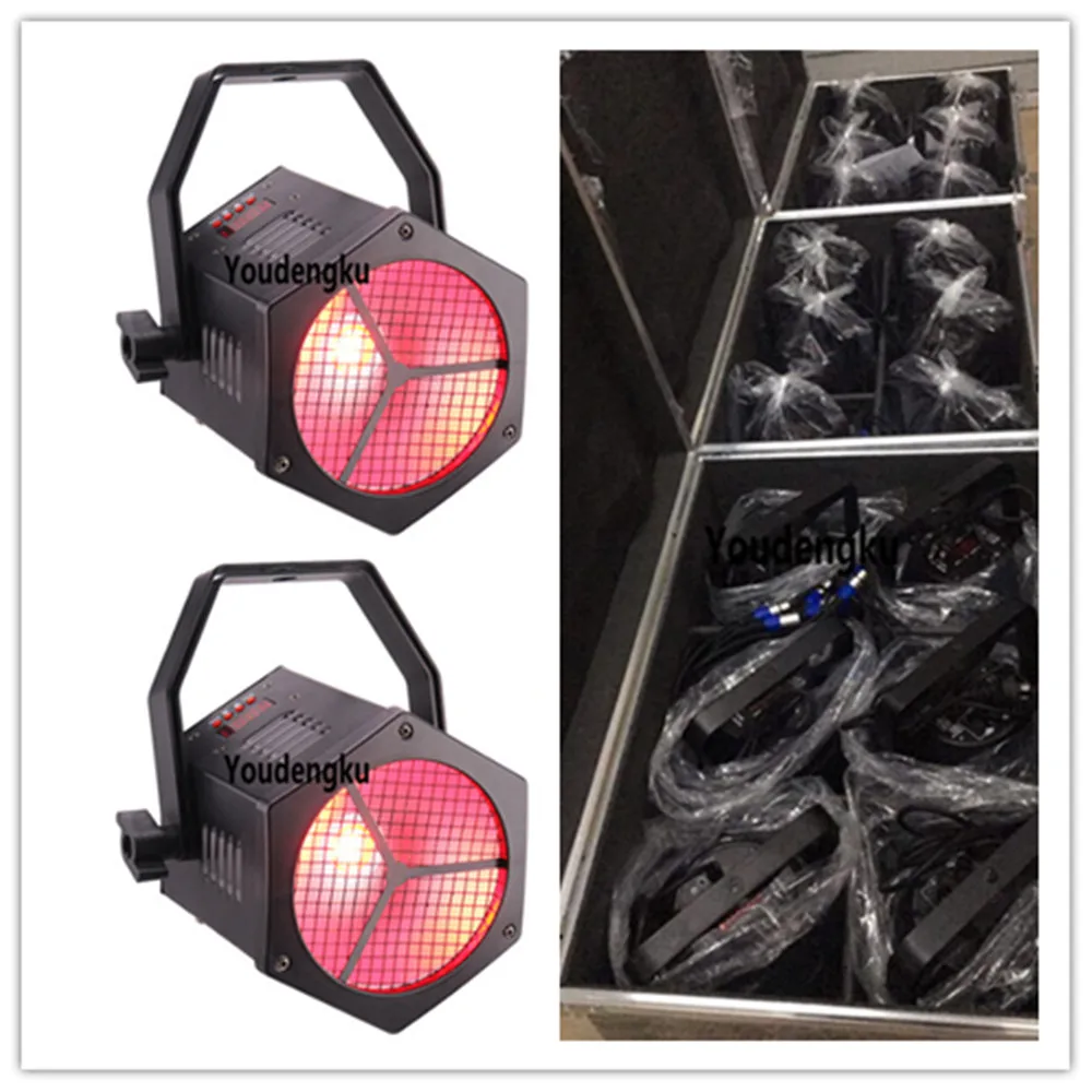 

6pcs with flightcase 40W led cob par light 4IN1 RGBW cob led par light for stage show light