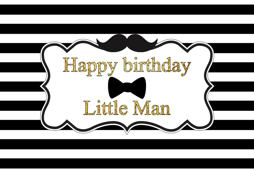 Avezano-Fondo de fiesta de cumpleaños en blanco y negro para fotografía de hombre y niño, decoración de retrato, cartel, Fondo de foto