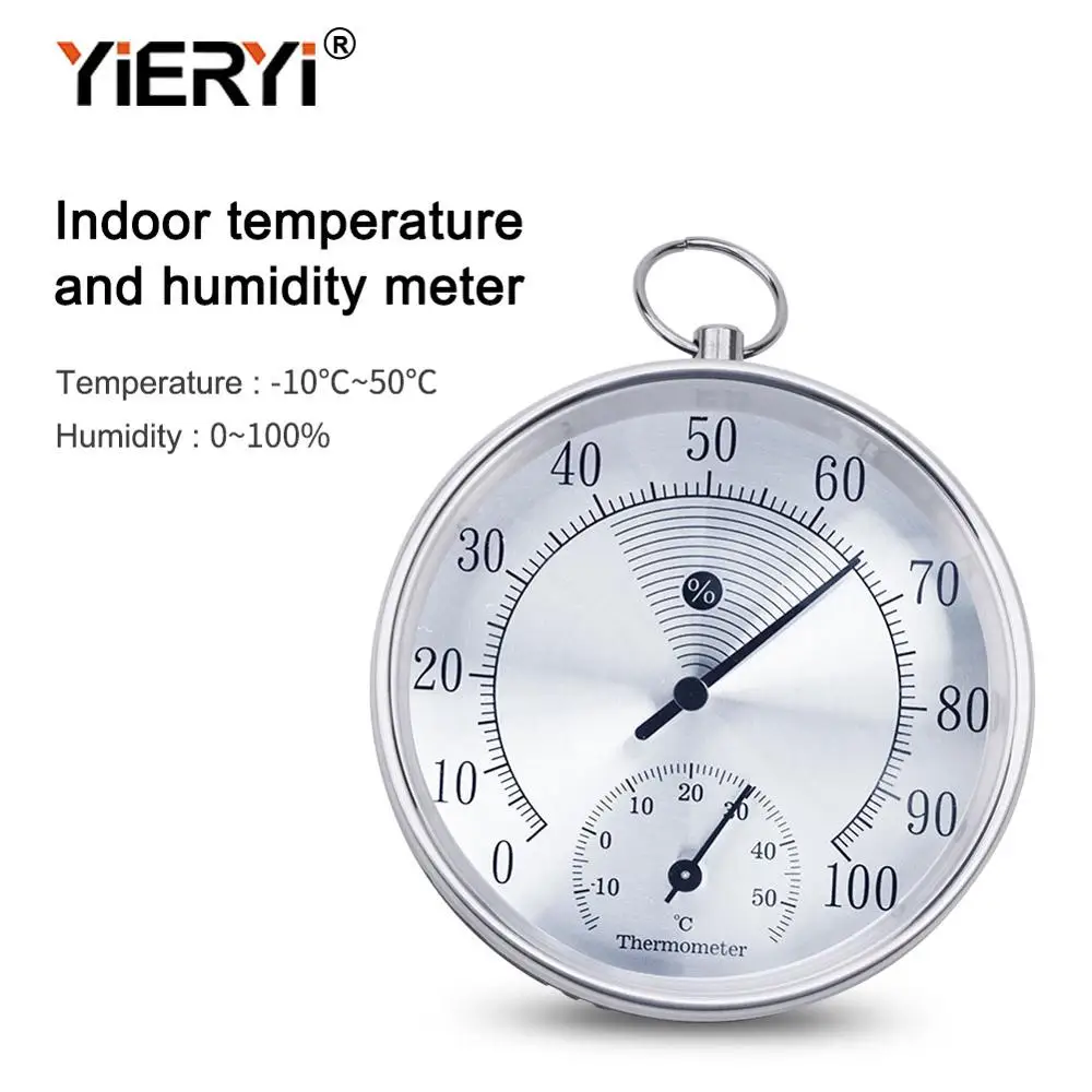 Yieryi New HT9100-10CM Indoor Outdoor Thermometer Hygrometer Temperature Meter Humidity measurement range 0 to 100% RH