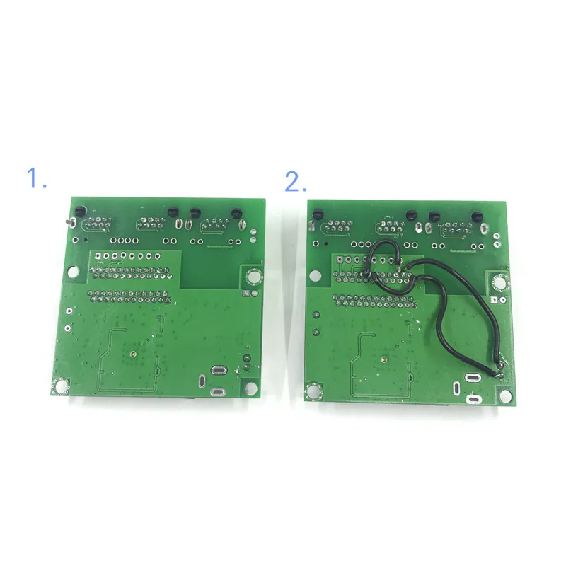 Módulo de interruptor gigabit de 3 portas, amplamente usado em linha de led, 5 portas 10/100/1000 m, porta de contato, mini módulo de comutador, placa-mãe pcba