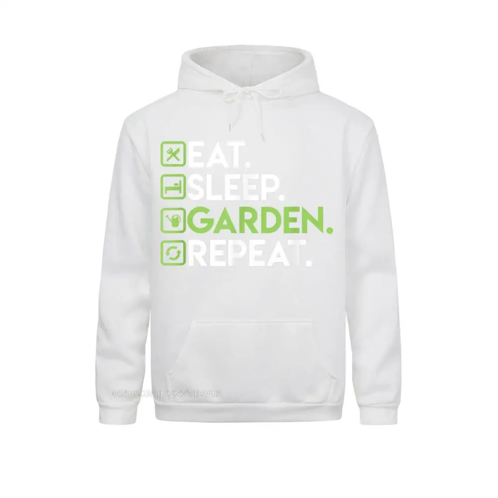 Eat Sleep Garden Repeat Gardening Men Gardeners Hoodie Holiday Hoodies for Adult Fashionable Autumn Sweatshirts gothic Hoods