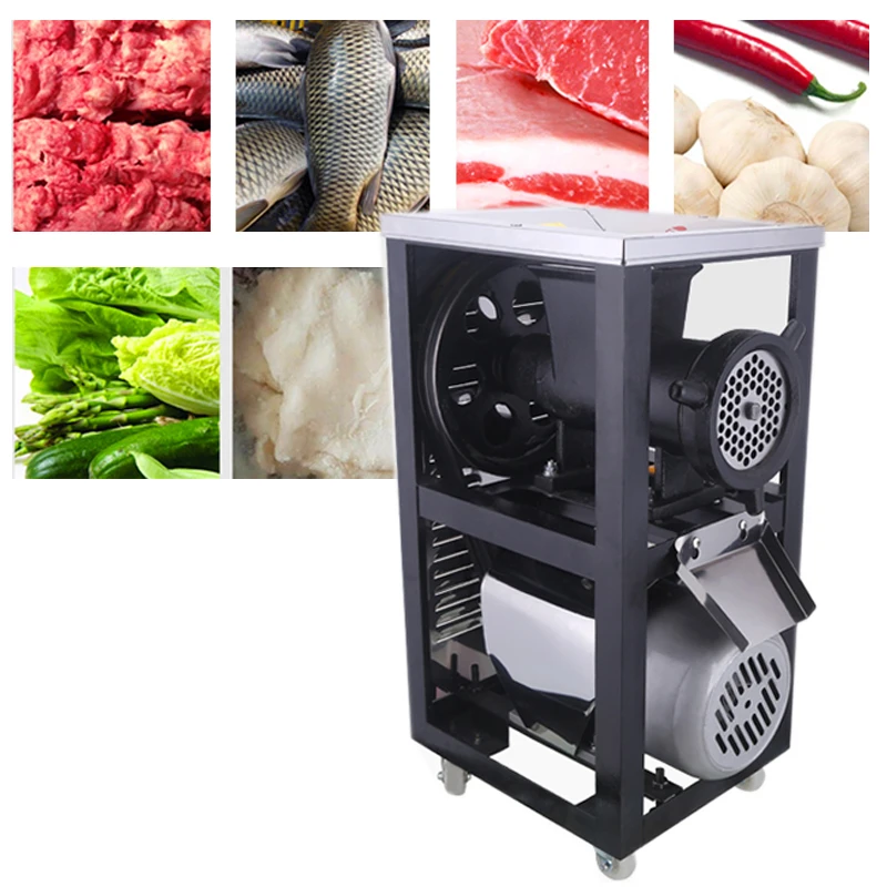 

2200W Meat Grinder Chopper Electric Automatic Mincing Machine Bones Fish Chili Chicken Skeleton Machine