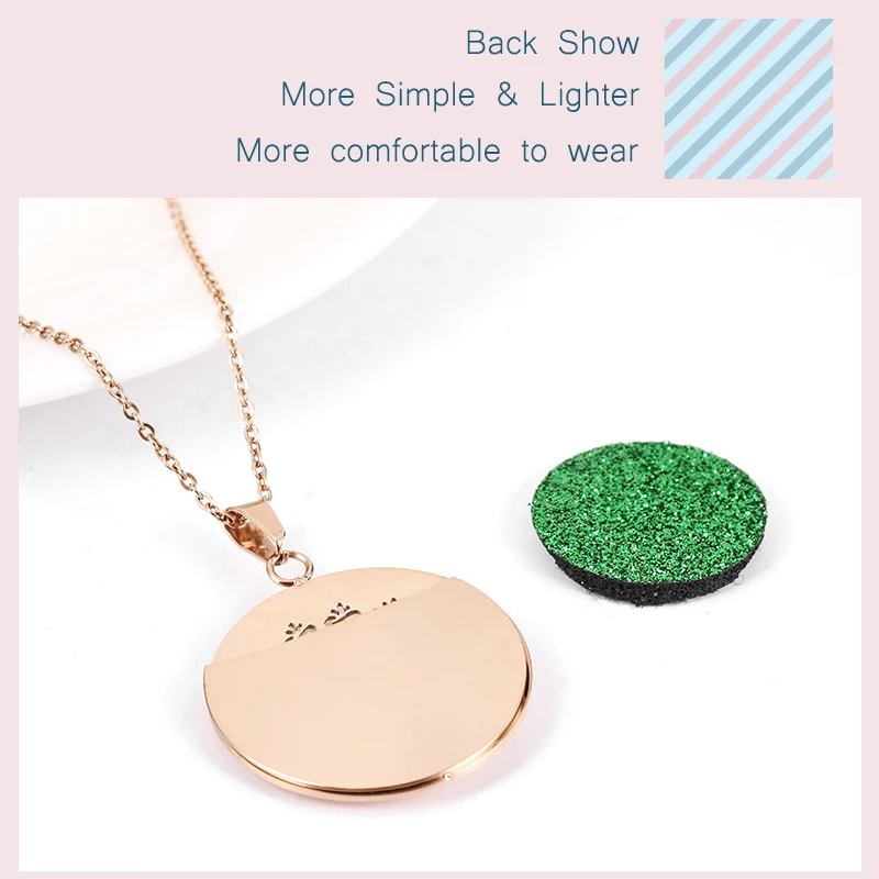 lotus necklace Aromatherapy Es - Diffuser Necklace Locket ulasan dan harga