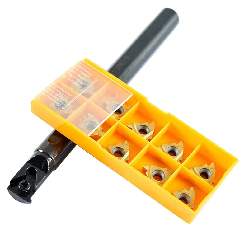 الداخلية خيوط عمود تخريم SNR0013M16 مع 5/8 "خيوط تحول حامل SER1616H16 مع 10 قطعة 16ER 16IR AG60 تحول إدراج