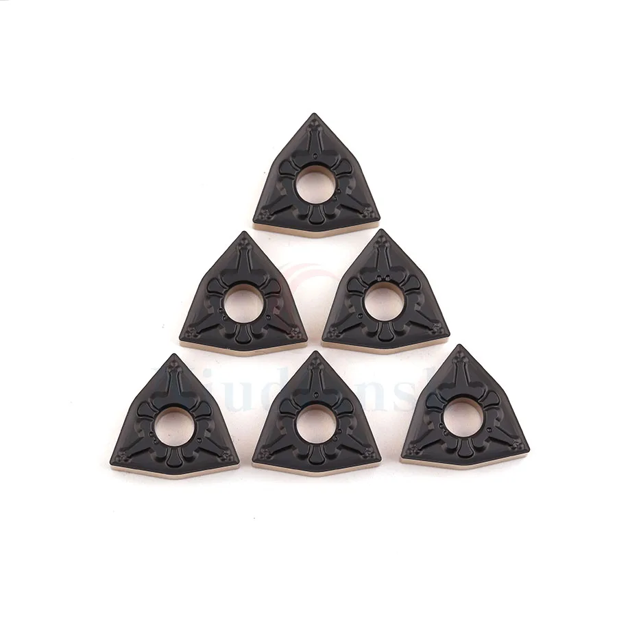 È utilizzato per la lavorazione di parti in acciaio WNMG080404 WNMG080408 WNMG080412-TM LF9218 100% originale inserti in metallo duro CNC tornio tools10PCS