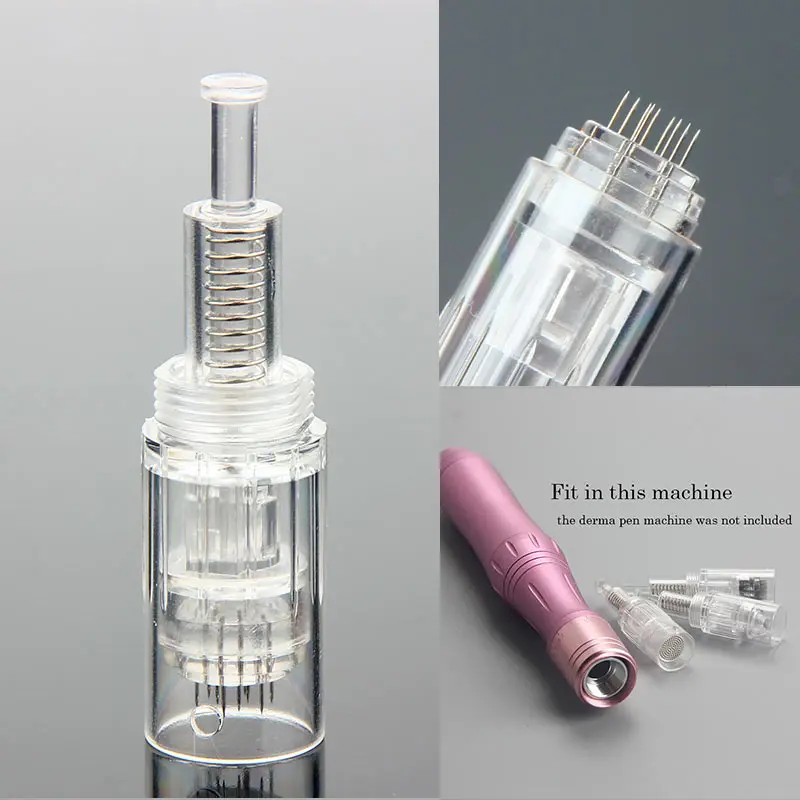 microneedling Screw Cartridge Replacement For Derma Pen Micro needle 9 pin / 12 pin / 36 pin / nano Micro Nano Needles