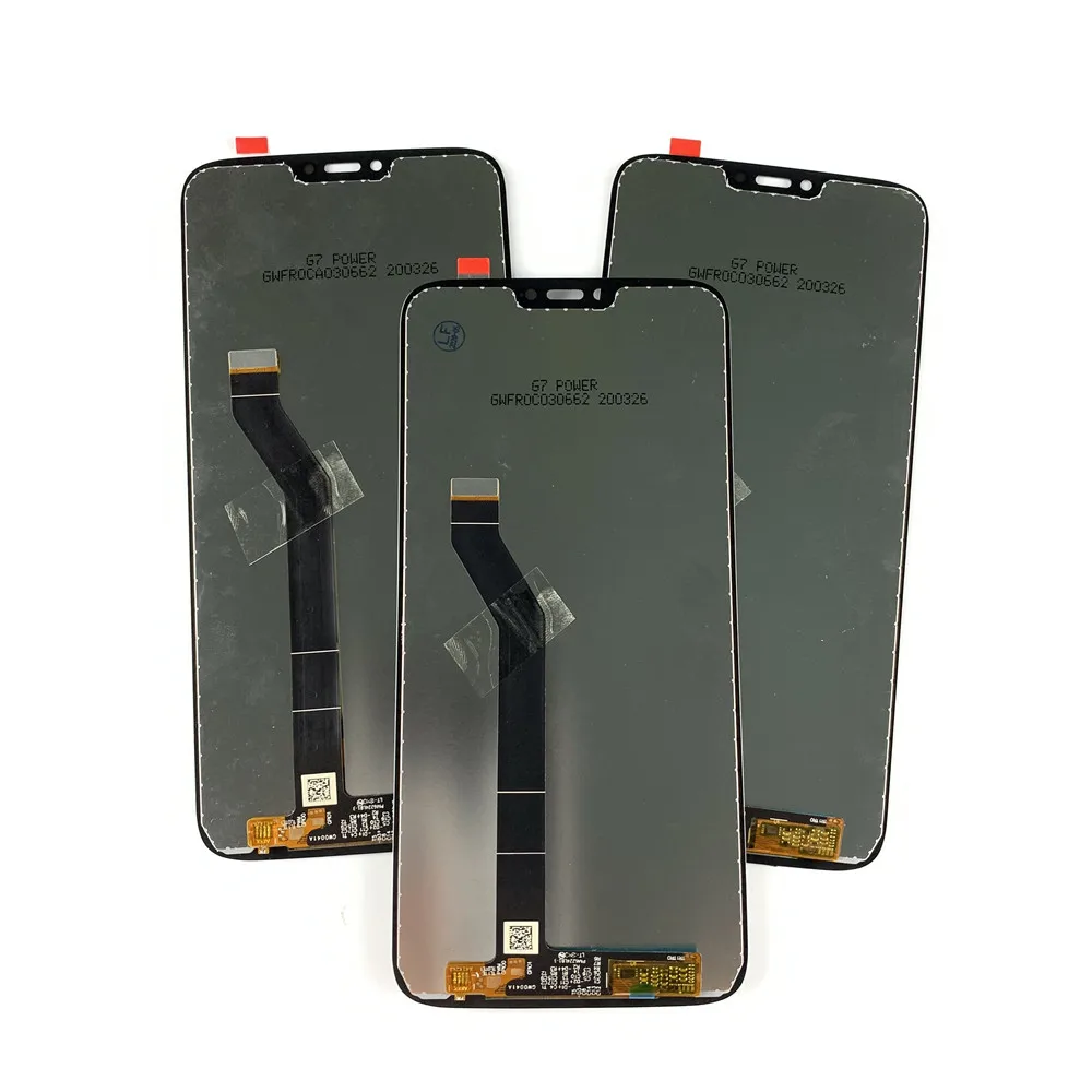 Tactile Cassé - Ecran Complet 100% Original pour Motorola Moto G7 Power - XT1955 | UK