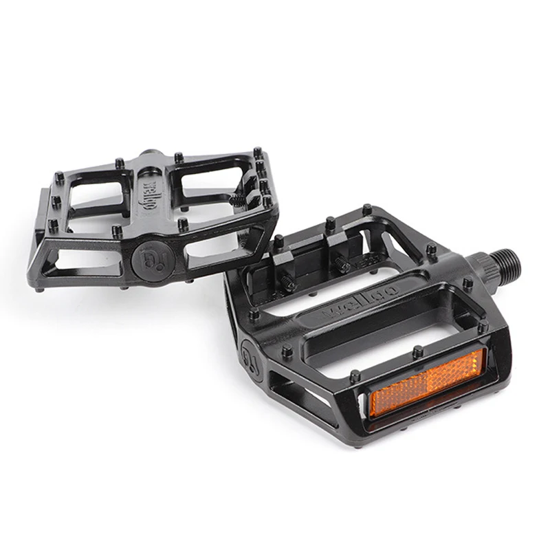 WELLGO high quality MTB Road Bike Pedal VB087 Aluminum Alloy Double DU Bearing Non-slip Pedal Riding Pedal MTB Parts