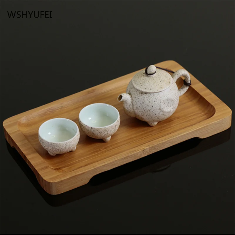 

Sushi sashimi cooking tableware rectangular tray fast food fruit melon seeds bamboo tray Japanese and Korean cuisine tableware