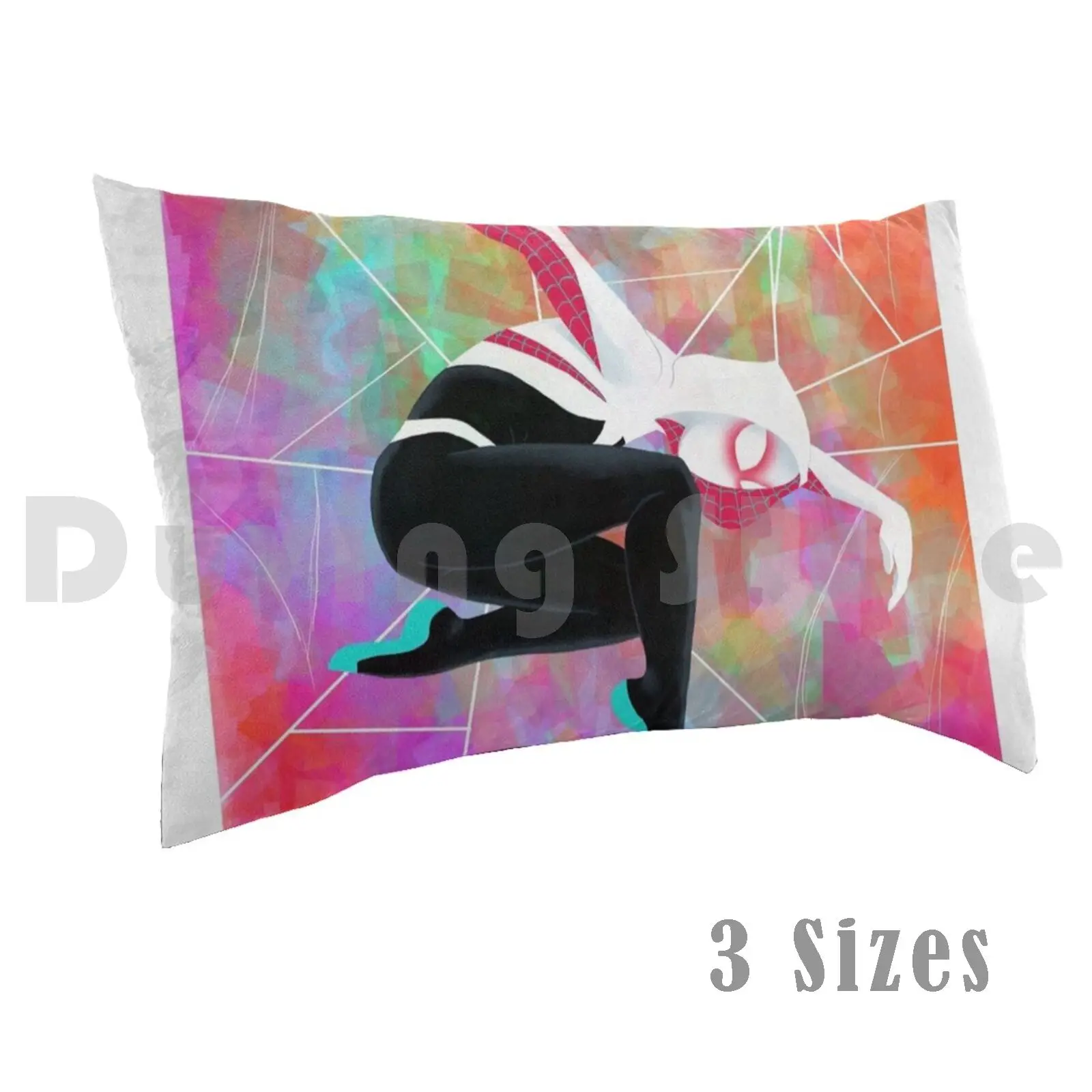 Spider-GwenPillow case Spider Gwen Spiderverse Gwen Stacey Spiderwoman Comics Spider Woman