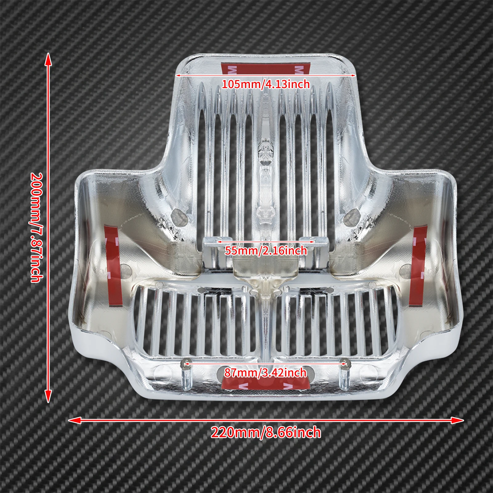 Motorcycle Stock Oil Cooler Cover Black/Chrome For Harley Touring Road King Electra Street Glide Trike FLHT FLTR FLHX 2011-2015