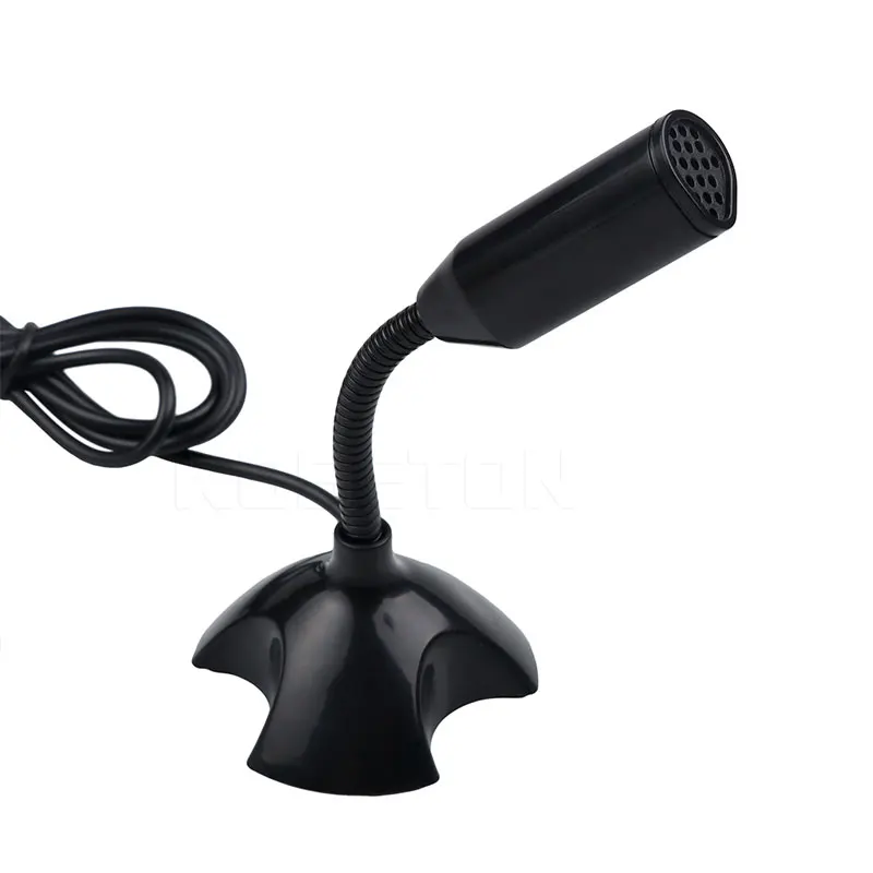 New Portable Studio Speech Mini USB Microphone Stand Mic With Holder For Microfono Computer laptop
