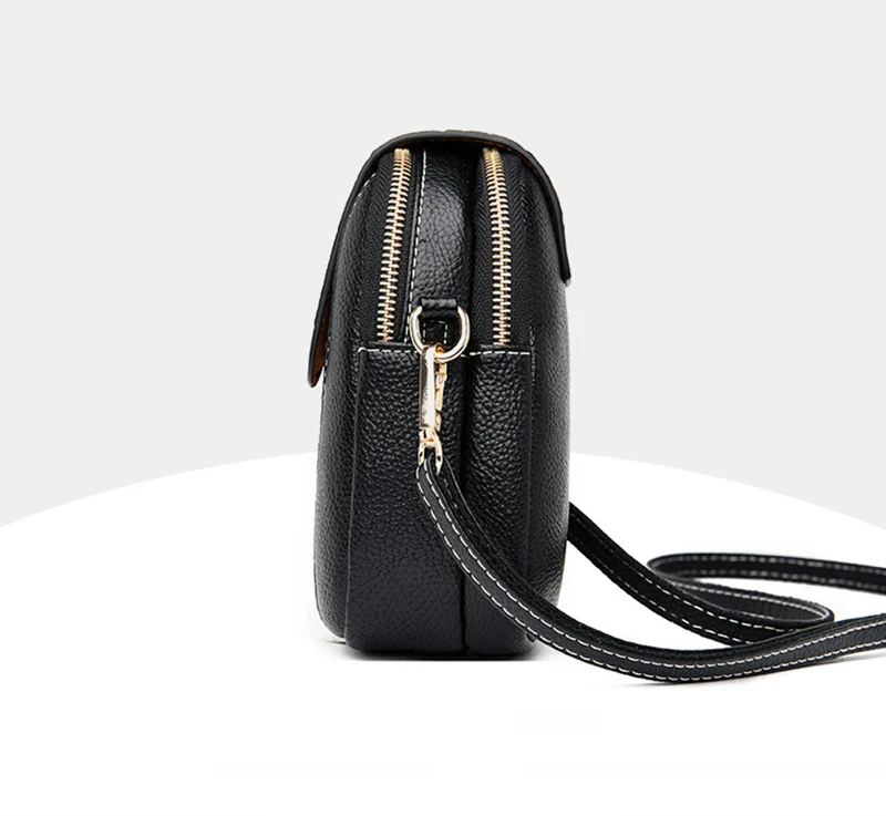 Pu Leder Damen Cross body Messenger Taschen Bolsa Frauen Handtasche Bolsos Klappe Vintage kleine Umhängetaschen Telefon Geldbörse – Detail 23