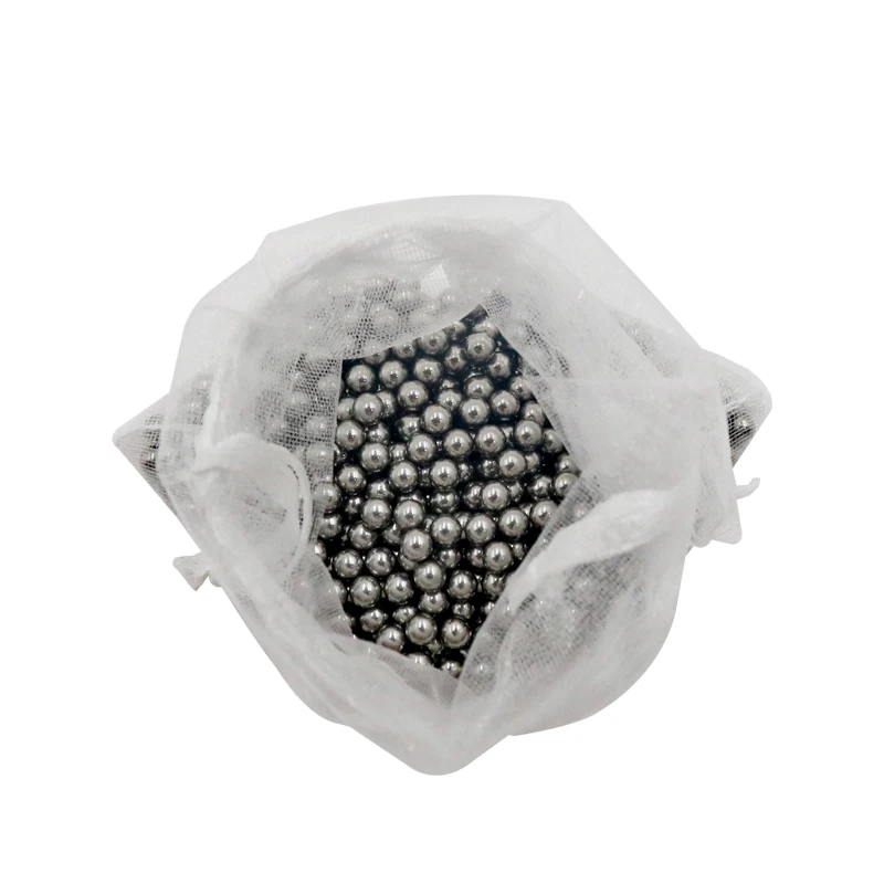 500pcs Hookah Accessory Narguile ​Tea Stains Clean Glass Bottle Cleaning Ball Pellets Stainless Steel Bead Shisha Et Accessories