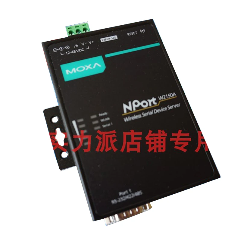 

New Original Spot Photo For MOXA NPort W2150A-T 1 Port Wireless AP Wireless Networking Serial Server