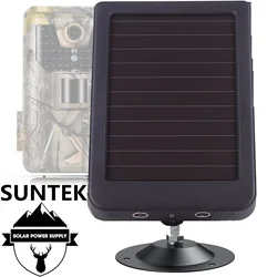 Outdoor Solar Panel 3000mah 9V Solar Power Supply Charger Battery for  Trail Cameras night vision power bank waterproof