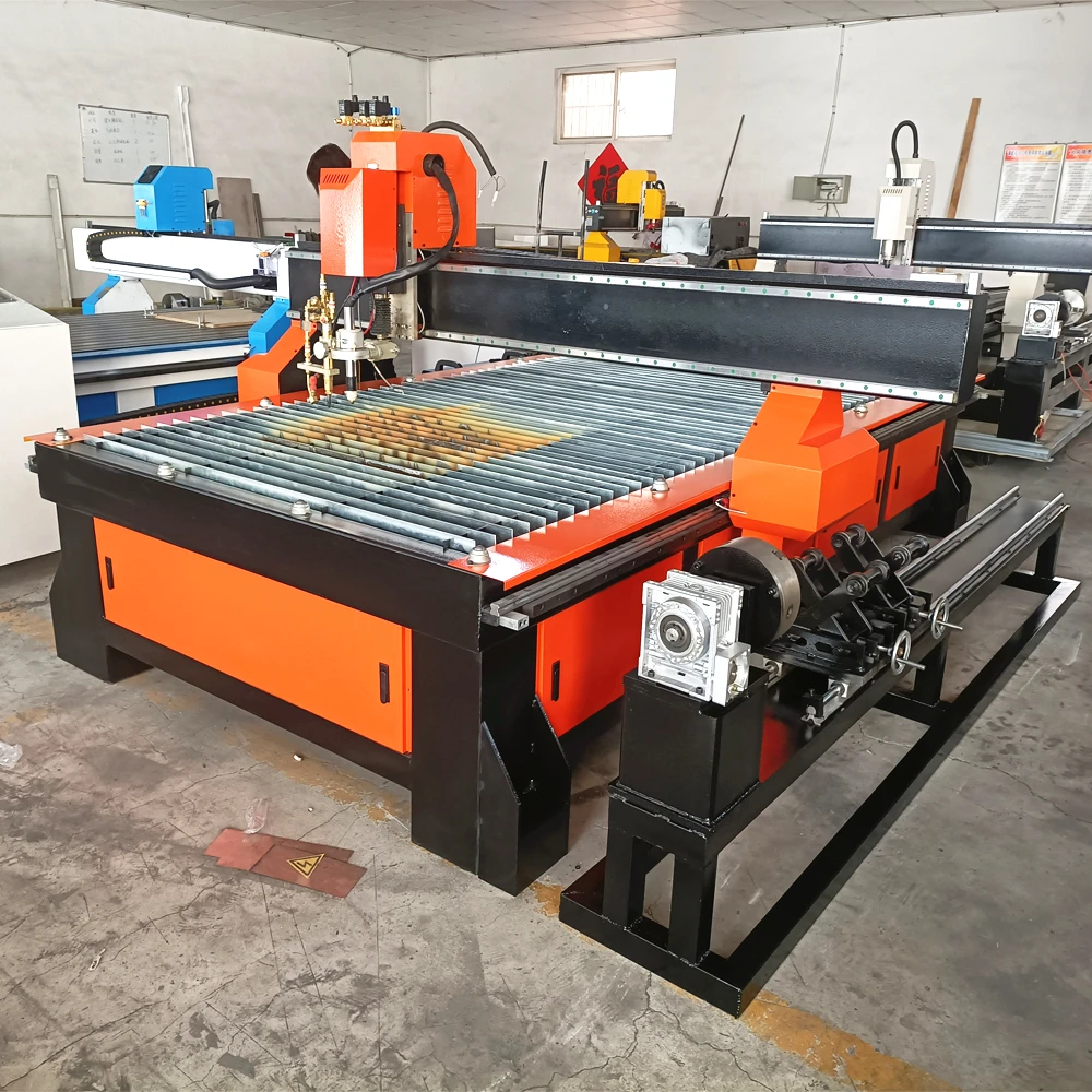 Low Cost 1500x3000mm CNC Plasma Cutting Machine 3D Plasma Cutter 1325 CNC Plasma Cutting Machine