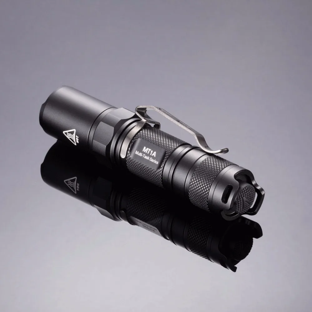 Original NITECORE MT1A CREE XP-G R5 LED 180Lumen 3mode Multi-Task Series Mini Torch Flashlight Hiking 14500 AA Wholesale