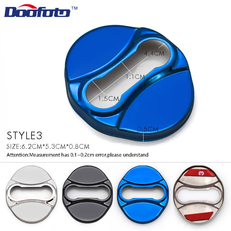 4pcs Car Door Lock Cover For Hyundai Tucson I30 IX35 Creta Solaris I40 Kona IX25 Santa fe Accent Accessories Car Styling