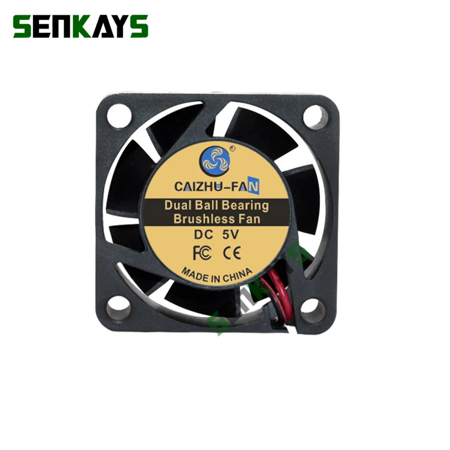 4015 Brushless Fan Ball Bearing DC 5V 12V 24V 4cm 40mm 40X40X15mm Radiator Cooler Industrial Cooling Fan Small Power Supply 2PIN