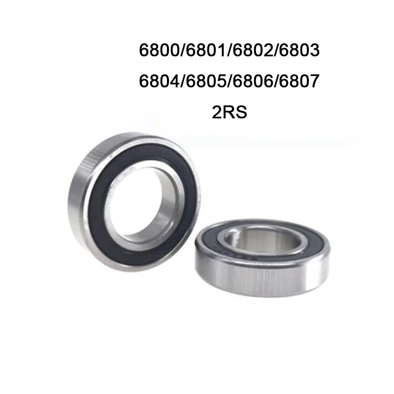 

Factory Price Thin Wall Ball Bearings 10pcs Bearing Bearing Steel 6800 6801 6802 6803 6804 6805 6806 6807 2RS 2RZ High Quality