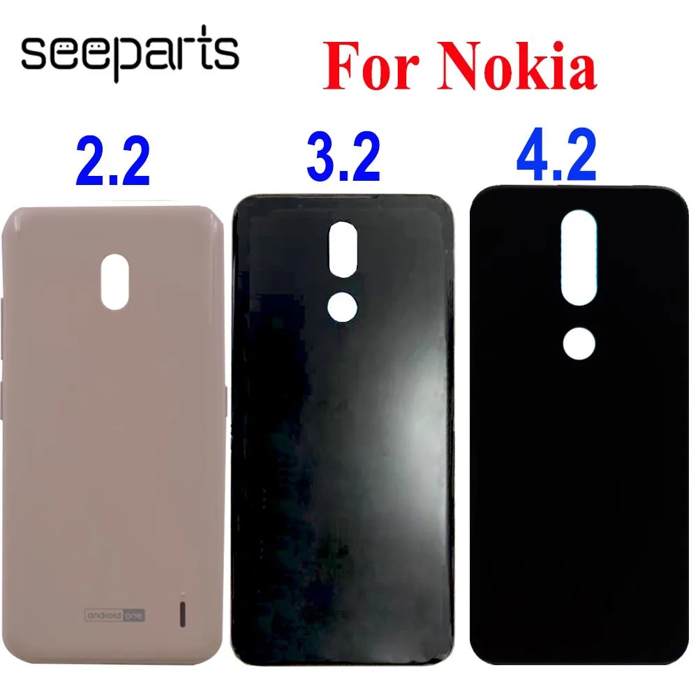 NEW Battery Cover For Nokia 2.2 Rear Housing Back Case For Nokia 4.2 Battery Cover Replacement For Nokia 3.2 Back Cover