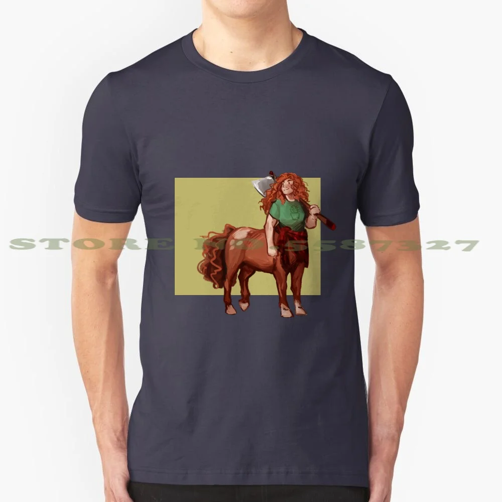 Lumberjack Centaur 100% Cotton T-Shirt Centaur Fantasy Casual Cute