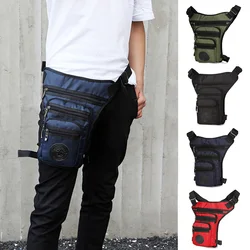 Men Waist Leg Bag Anti-wear Scratch-resistant Thigh Pack Multifunction Zipper For Outdoor Cycling Climbing Waterproof Belt 2022