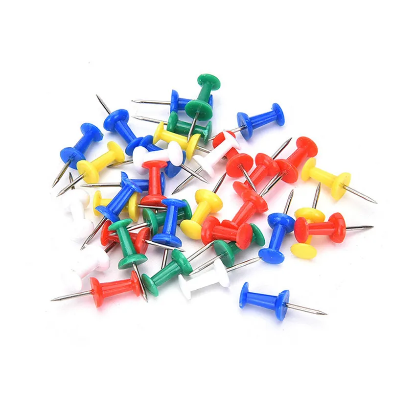 

40pcs/set Mini Colored Pushpin Wall Photo Message Drawing Pin Thumbtacks Map Marking Thumb Tack For Home Office Supplies Tools