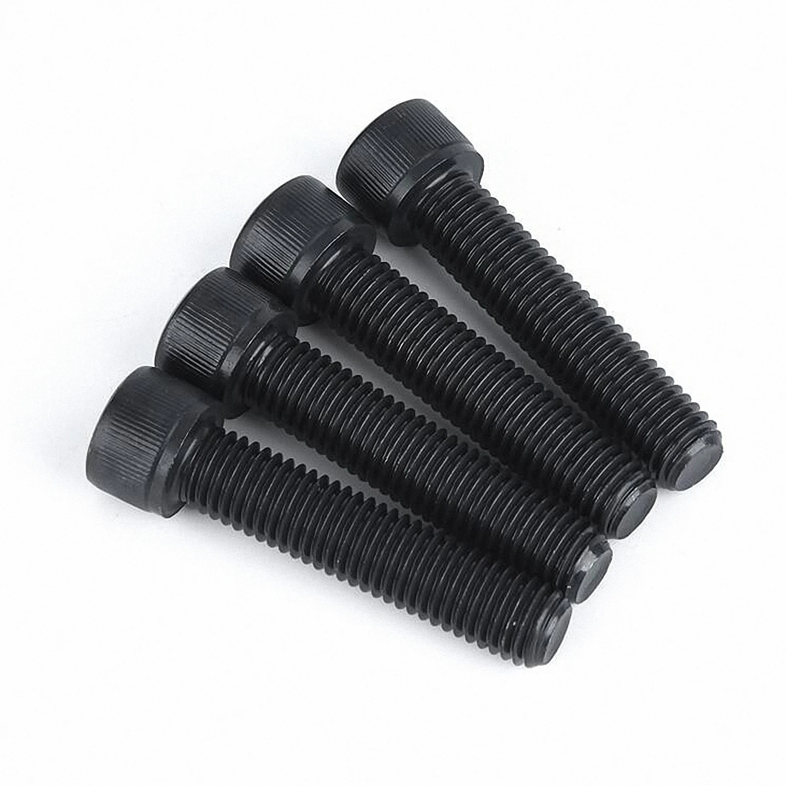 20 pz M1.4 M1.6 M2 M2.5 grado 12.9 acciaio al carbonio esagono incassato esagono incassato vite a brugola DIN912 lunghezza 3-50mm filettatura completa