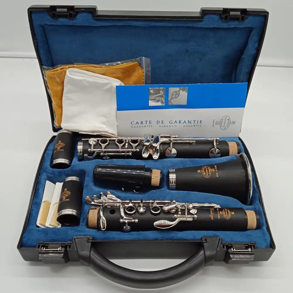 

Music Fancier Club Bakelite Bb Clarinets TOSCA E11 E12F E13 VINTAGE CONSERVATOIRE R13 PRESTIGE DIVINE Professional Clarinet