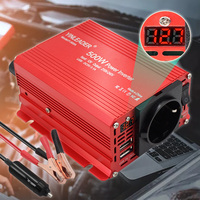 500W LED Voltmeter Inverter DC 12V to AC 220V Automatic Transformer Power Converter Dual USB  EU Socket Car Accessories