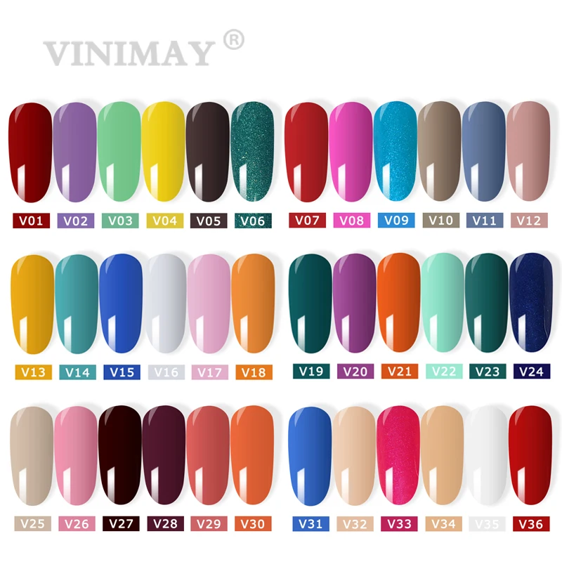 VINIMAY 96 Color Gel Nail Polish Gelpolish Gel Varnis Gellak Varnish Primer Set Soak Off opies UV Gel Polish Nail Art Salon 15ML