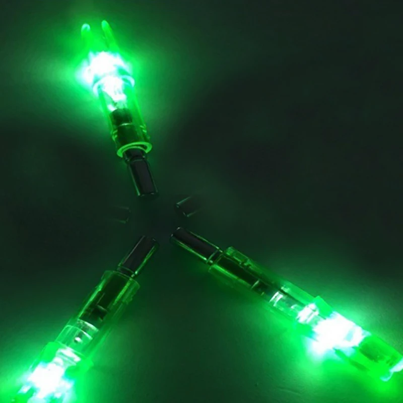 6.2mm Automatically Lighted Red Green Led Arrow Nock For Archery Hunting Shooting