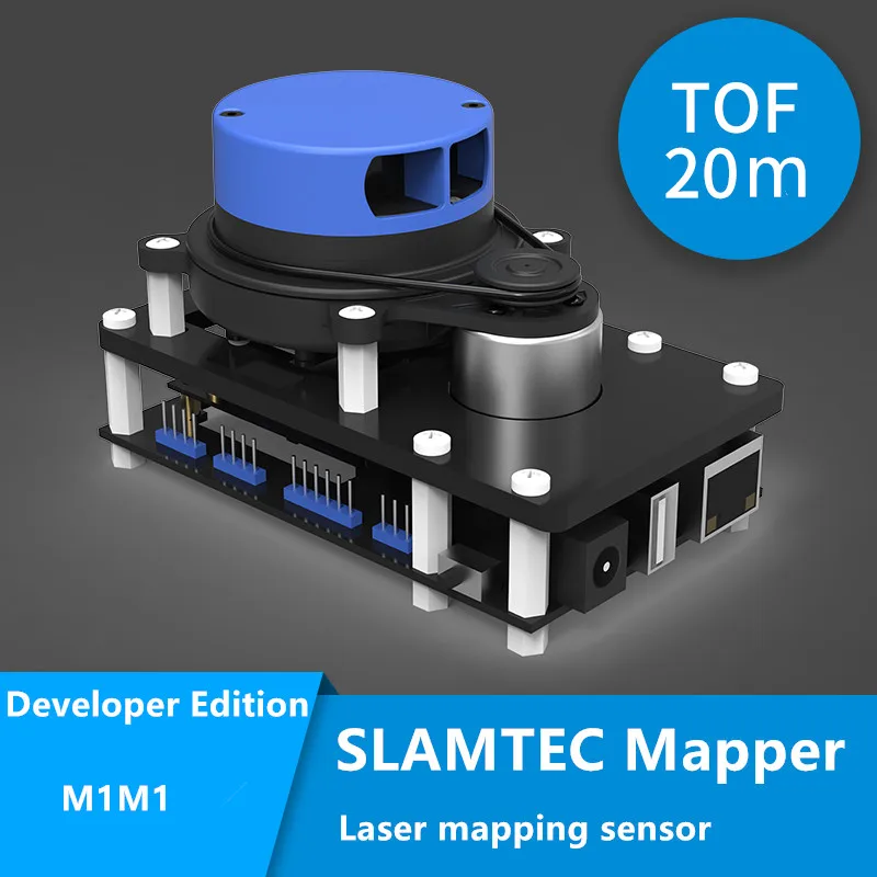 RPLIDAR outdoor  Slamtec Mapper M2M2 map construction and SLAM positioning TOF 40meters lidar sensor Compatible with ROS