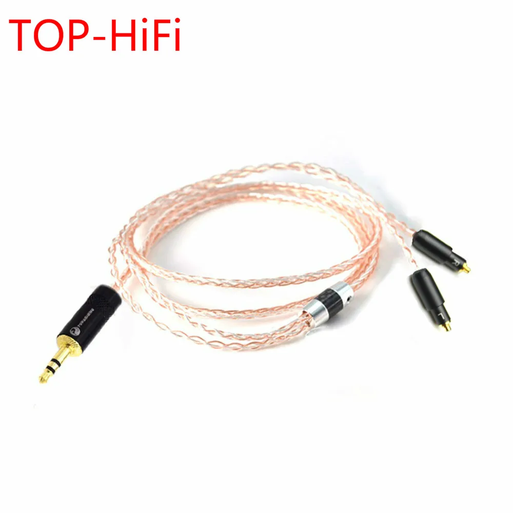 

TOP-HiFi DIY 3.5/6.35/2.5/4.4mm 4pin Xlr Balanced Replacement Audio Cable Cords For Srh1540 Srh1840 Srh1440 Headphones