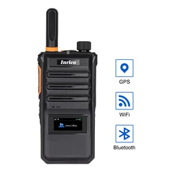 Inrera-T620 Android Mini Walkie Talkie, 4G Smart Mobile Phone Network, rádio Poc, acessórios