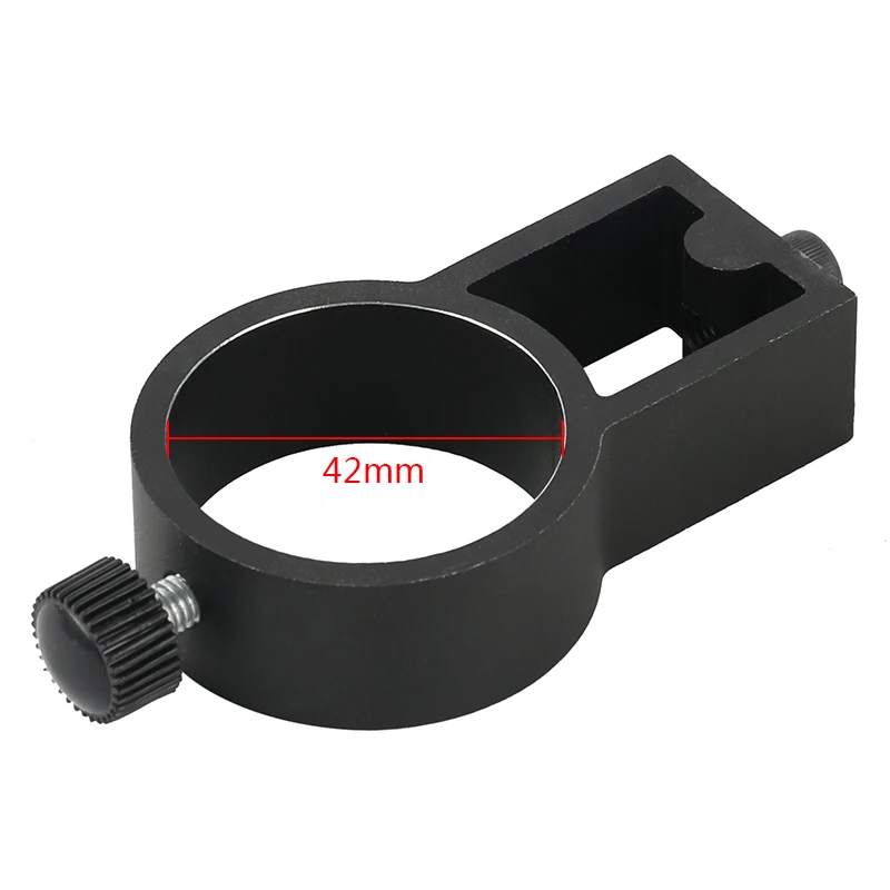 Supporto di messa a fuoco per staffa di messa a fuoco adattatore ad anello da 40 mm 50 mm per supporto per fotocamera per microscopio digitale HDMI