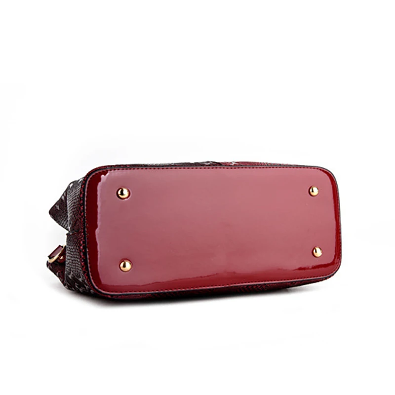 Luxury New Large Capacity Women Bag PU Leather Ladies Handbags and Purse Fashion Shiny Girls Shoulder Messenger Bag Female Tote