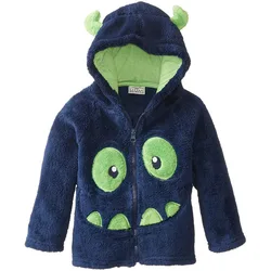 0-5Year Children Boy Jacket Hooded Coat Cartoon Baby Girls Outerwear Toddler Girls Clothes Cardigan Sweater Infant Coats BC1180